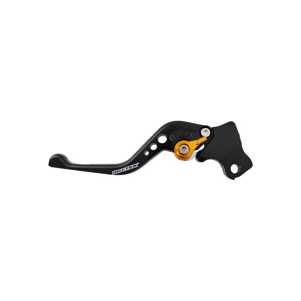 biketek Biketek adjustable cnc lever short clutch - black / gold adjuster - #c113s
